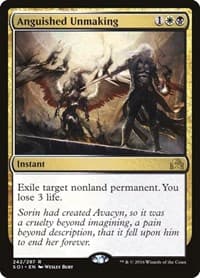 Anguished Unmaking - Shadows over Innistrad - Magic: The Gathering card