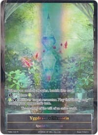 Yggdrasil's Memoria (Full Art) - The Moonlit Savior - Force of Will card