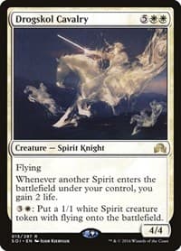 Drogskol Cavalry - Shadows over Innistrad - Magic: The Gathering card