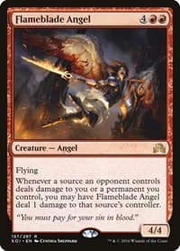 Flameblade Angel - Shadows over Innistrad - Magic: The Gathering card