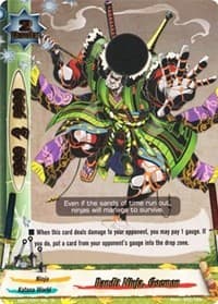 Bandit Ninja, Goemon - Immortal Entities - Future Card BuddyFight card