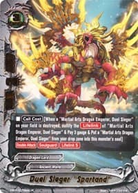 Duel Sieger "Spartand" - Immortal Entities - Future Card BuddyFight card