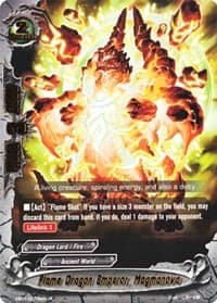 Flame Dragon Emperor, Magmanova - Immortal Entities - Future Card BuddyFight card