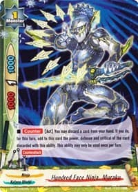Hundred Face Ninja, Muraku - Immortal Entities - Future Card BuddyFight card