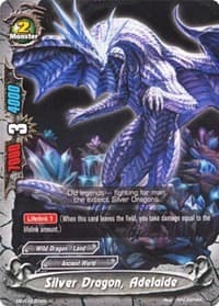 Silver Dragon, Adelaide - Immortal Entities - Future Card BuddyFight card