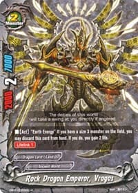 Rock Dragon Emperor, Vragos - Immortal Entities - Future Card BuddyFight card