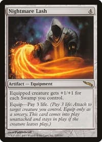 Nightmare Lash - Mirrodin - Magic: The Gathering card