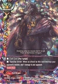 Black Dragon, Maveltaker - Darkness Fable - Future Card BuddyFight card
