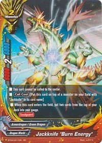 Jackknife "Burn Energy" - Darkness Fable - Future Card BuddyFight card
