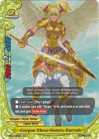 Gorgon Three Sisters, Euryale - Darkness Fable - Future Card BuddyFight card