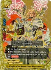 Knights of the Round Table, King Arthur - Darkness Fable - Future Card BuddyFight card