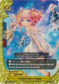 Wind Fairy, Sylph - Darkness Fable - Future Card BuddyFight card