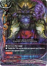 Death Ruler, Curse - Darkness Fable - Future Card BuddyFight card