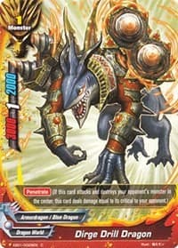 Dirge Drill Dragon - Immortal Entities - Future Card BuddyFight card