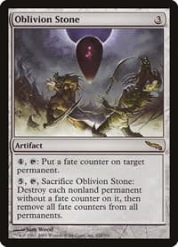 Oblivion Stone - Mirrodin - Magic: The Gathering card