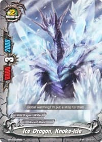 Ice Dragon, Knoke-isle - Immortal Entities - Future Card BuddyFight card