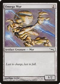 Omega Myr - Mirrodin - Magic: The Gathering card
