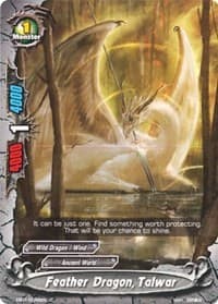 Feather Dragon, Talwar - Immortal Entities - Future Card BuddyFight card