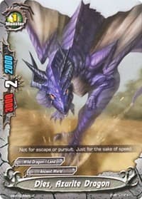 Dies, Azurite Dragon - Immortal Entities - Future Card BuddyFight card