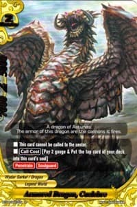 Armored Dragon, Cuelebre - Darkness Fable - Future Card BuddyFight card