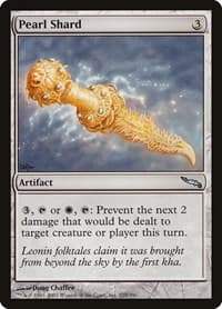 Pearl Shard - Mirrodin - Magic: The Gathering card