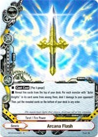 Arcana Flash - Darkness Fable - Future Card BuddyFight card