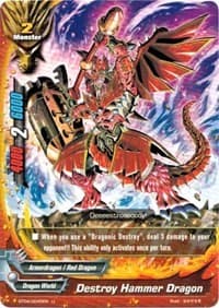 Destroy Hammer Dragon - Darkness Fable - Future Card BuddyFight card