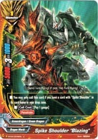 Spike Shoulder "Blazing" - Darkness Fable - Future Card BuddyFight card