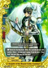 Knights of the Round Table, Galahad - Darkness Fable - Future Card BuddyFight card