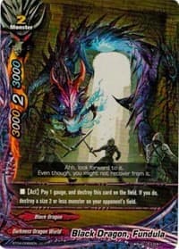 Black Dragon, Fundula - Darkness Fable - Future Card BuddyFight card