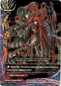 Death Ruler, Burial - Darkness Fable - Future Card BuddyFight card