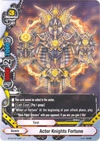 Actor Knights Fortune - Darkness Fable - Future Card BuddyFight card