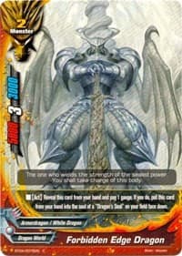 Forbidden Edge Dragon - Darkness Fable - Future Card BuddyFight card