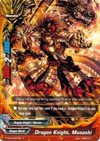 Dragon Knight, Musashi - Darkness Fable - Future Card BuddyFight card