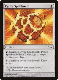 Pyrite Spellbomb - Mirrodin - Magic: The Gathering card