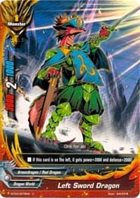 Left Sword Dragon - Darkness Fable - Future Card BuddyFight card