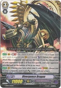 Divergence Dragon (Foil) - G-Start Deck 1: Odyssey of the Interspatial Dragon - Cardfight Vanguard card
