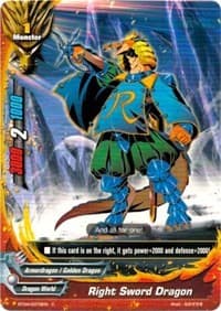Right Sword Dragon - Darkness Fable - Future Card BuddyFight card