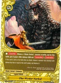 The Wydar Sarkal - Darkness Fable - Future Card BuddyFight card