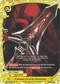 Famous Sword, Hrunting - Darkness Fable - Future Card BuddyFight card