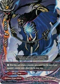 Death Ruler, Soulbreaker - Darkness Fable - Future Card BuddyFight card