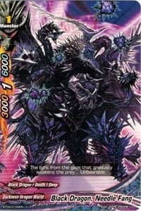 Black Dragon, Needle Fang - Darkness Fable - Future Card BuddyFight card