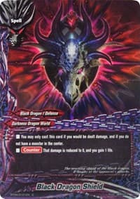 Black Dragon Shield - Darkness Fable - Future Card BuddyFight card