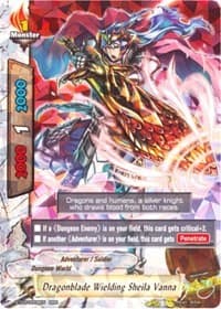 Dragonblade Wielding Sheila Vanna - Drum's Adventures - Future Card BuddyFight card