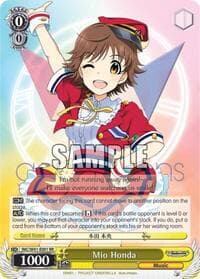 Mio Honda - The iDOLM@STER Cinderella Girls - Weiss Schwarz card