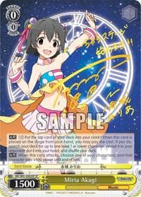 Miria Akagi (SP) - The iDOLM@STER Cinderella Girls - Weiss Schwarz card