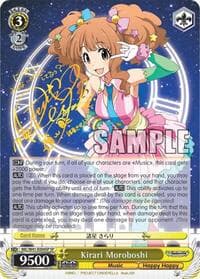 Kirari Moroboshi (SP) - The iDOLM@STER Cinderella Girls - Weiss Schwarz card