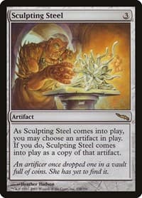 Sculpting Steel - Mirrodin - Magic: The Gathering card
