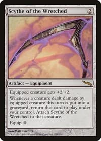 Scythe of the Wretched - Mirrodin - Magic: The Gathering card