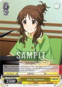 Aiko Takamori - The iDOLM@STER Cinderella Girls - Weiss Schwarz card